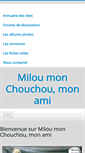 Mobile Screenshot of milouchouchou.com